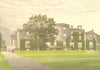 GALLOWAY HOUSE, Wigtown, Wigtownshire (Earl of Galloway) 1892 old print