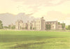 PENSHURST CASTLE, Penshurst, Kent (Lord de L'Isle & Dudley) 1892 old print