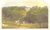 DENBY GRANGE, Wakefield, Yorkshire (Lister Kaye, Baronet) 1892 old print