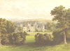RAVENSWORTH CASTLE, Ayton Bank, Durham. Earl of Ravensworth 1893 old print