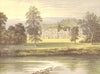 ABBOTSFORD, Melrose, Roxburghshire (Scott) 1893 old antique print picture