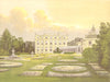 DYTCHLEY HOUSE, Charlbury, Oxfordshire (Viscount Dillon) 1893 old print