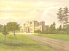 ROSSIE CASTLE, Montrose, Forfarshire (Macdonald) 1893 old antique print