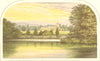 ABERCAIRNY , Crieff, Perthshire. Home-Drummond-Moray 1893 old antique print
