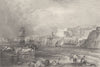 MALTA. Malta ; Finden 1833 old antique vintage print picture