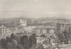 ITALY. Rome ; Finden 1833 old antique vintage print picture