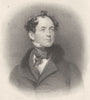 POETS. Thomas Moore ; Finden 1833 old antique vintage print picture