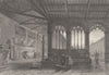 ITALY. Campo Santo, Pisa ; Finden 1833 old antique vintage print picture