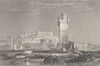 GREECE. Rhodes ; Finden 1833 old antique vintage print picture