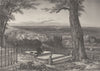 LONDON. Harrow ; Finden 1834 old antique vintage print picture