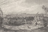 SPAIN. Madrid ; Finden 1834 old antique vintage print picture