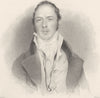 WRITERS. Lewis(Author of Monk); Finden 1834 old antique vintage print picture