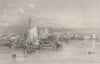 Kingston-upon-Hull. Yorkshire. FINDEN 1842 old antique vintage print picture