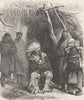 NEBRASKA. Pawnee Indians 1890 old antique vintage print picture