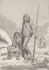 BRAZIL. Mayorunas Indians, from the Upper Amazon 1890 old antique print