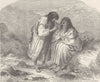 BOLIVIA. Antis snuff-takers 1890 old antique vintage print picture