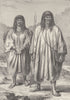 BOLIVIA. Antis Indians of Eastern Bolivia 1890 old antique print picture
