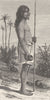 PARAGUAY. Paraguayan with his Mate-Pot 1890 old antique vintage print picture