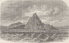 CHILE. Cape Horn 1890 old antique vintage print picture