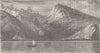 POLYNESIA. View on the shores of Tahiti 1890 old antique vintage print picture