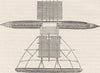 SOLOMON ISLANDS. Outrigger, of Archipelago of Santa Cruz 1890 old print
