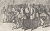 INDONESIA. Alfuros of Gilolo, one of the Maluku Islands 1890 old antique print