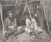 AUSTRALIA. Australians of Victoria 1890 old antique vintage print picture