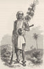 MALAYSIA. Malay Chief (After a Dutch photograph)  1890 old antique print