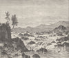 EGYPT. The First Cataract of the Nile, Aswan 1890 old antique print picture