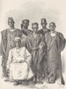 SENEGAL. Mohammedan Negroes of the Senegal and Niger Basins 1891 old print