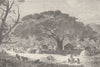 TANZANIA. Mpwapwa, a village in the Usagara Country, Central Africa 1891 print