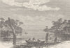 CENTRAL AFRICA. View on the shore of Lake Tanganyika 1891 old antique print