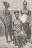 GHANA. Fanti women of Elmina, Gold Coast (Ghana)  1891 antique print