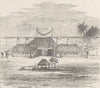 GHANA. Principal Gate, or Mgenda, of the Old Royal Palace, Kumasi/Kumasi 1891