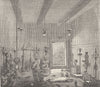 GHANA. Fetish House, Kumasi/Kumasi 1891 old antique vintage print picture