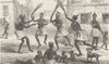 GHANA. Fanti women Making fetish 1891 old antique vintage print picture