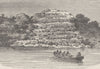 SUDAN. Hill called The Monkey Palace in the Western Soudan 1891 old print