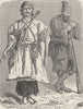 IRAN.Lour and Baktyaree.Types of the wandering tribes of Persia(Iran) 1891
