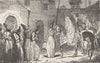IRAN. Marriage procession in Persia (Iran)  1891 old antique print picture