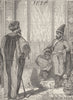 IRAN. Persian Nobles 1891 old antique vintage print picture
