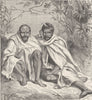 INDIA. Khond Chiefs 1891 old antique vintage print picture