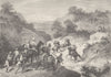 INDIA. Parley with Bhils in the Beechwarra Pass 1892 old antique print picture
