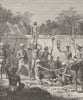 INDIA. Hindu Jugglers 1892 old antique vintage print picture