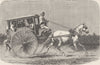 INDIA. Travelling in the Madras (Chennai) Presidency 1892 old antique print