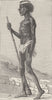 INDIA. Djangal, native of the Surguja 1892 old antique vintage print picture