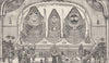 INDIA. Idols in the temple of Jagganath 1892 old antique vintage print picture