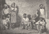 INDIA. Thug prisoners in Gaol 1892 old antique vintage print picture