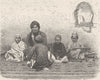 INDIA. Mohammedan School at Allahabad 1892 old antique vintage print picture