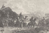INDIA. Brinjaras (a wandering tribe of Gipsy carriers) on the March 1892 print