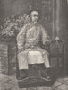 CHINA. Late Jin-Lin, Gov. Canton Guangdong (Quang-Tung)  1892 old print